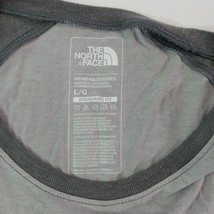 The North Face 34ZTB2Y Standard Fit Cotton Blend Gray T-Shirt Top Size Large image 2