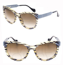 FENDI Thierry Lasry SLIKY FF0181S Matte Grey Ochre Black Metal Sunglasses 0181 - £149.56 GBP