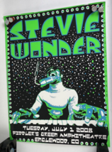 Stevie Wonder - 2008 - Poster - Colorado - Fiddlers Green - Darren Grealish - £27.99 GBP