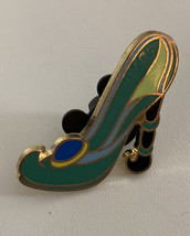 Aladdin Princess Jasmine Slipper  High Heel Shoe Disney Pin - £14.94 GBP