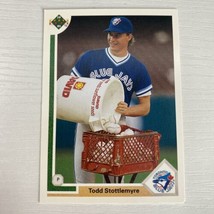 Todd Stottlemyre #257 Upper Deck 1991 Baseball Card Toronto Blue Jays - £1.57 GBP