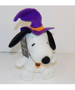 Hallmark Spooky Snoopy Witch Halloween Plush Stuffed Toy - £7.72 GBP