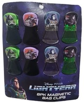 Disney Buzz Lightyear Jumbo Magnetic Bag Clips Kitchen Fridge Magnets 8-Pack - £4.66 GBP