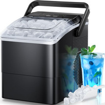 Ice Maker Countertop, 9 Cubes Ready in 6 Mins, 26 lbs per Day - £250.63 GBP