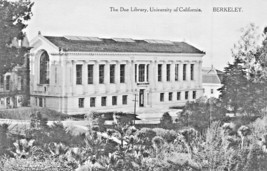 Berkeley Ca ~ University Biche Library-Student Co-Op Albertype Postcard Photo... - £7.88 GBP