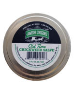Amish Origins  Old Time Chickweed Salve 2 oz. Tin Skin Irritations Crack... - $310.26 MXN