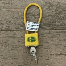 Yellow Mossberg Gun Lock Firearm Rifle Shotgun with Keys  - $6.81 CAD