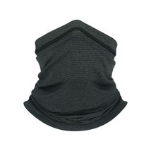 Charcoal Gray Scarf Balaclava UV Protection Neck Gaiter  Breathable Face... - £11.02 GBP