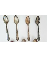 Vintage Baby Spoons Rogers Oneida Camelia &amp; Castle Silver Plate Lot Of 7 - $17.95 CAD