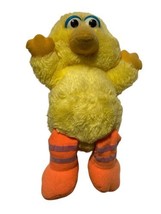 Hasbro Softies Plush Baby Big Bird 11&quot; Stuffed Animal Preschool Sesame S... - $8.90