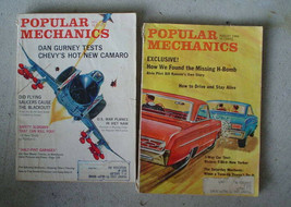 Lot of 2 Vintage 1966 Popular Mechanics Magazines - £14.01 GBP