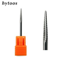 Cone Carbide Nail Drill Bit Cuticle Clean Rotary Manicure Cutters Gel Removal - £9.85 GBP