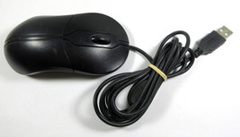 DELL Optical Wheel Mouse M-UAR DEL7 USB Wired Black 3-Button - TESTED/WORKS - £11.63 GBP