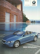 2004/2005 BMW MINIATURES brochure catalog diecast toys RC M - £6.27 GBP