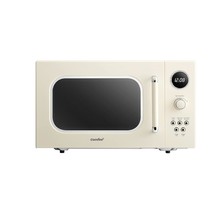Retro Microwave With 9 Preset Programs, Fast Multi-Stage Cooking, Turnta... - £143.99 GBP