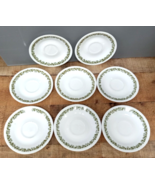 Lot of 8 - Vintage Correlle Crazy Daisy Spring Blossom Corelle 6&#39;&#39; Saucers - £19.97 GBP