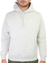 Nike Men&#39;s Sportswear Club Fleece Hoodie Bone BV2654-072 Size L New With Tags - £46.21 GBP