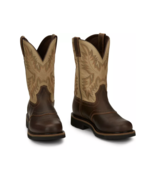 Justin SE4660 Men&#39;s Superintendent Cowhide Stampede Boots, 11&quot; Tall, Siz... - $321.85 CAD