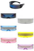 Futuristic Shield Translucent Cyclops Sunglasses - $16.00