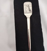Crazy Horse USA 13c Stamp Solid Pewter Letter Opener 7&quot; New In Original Box - $25.74