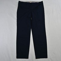 Banana Republic 10 Navy Blue Sloan Mid Rise Skinny Ankle Womens Dress Pants - £21.03 GBP