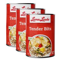 Loma Linda - Tender Bits - (15oz.) (3 Pack) - Plant Based - Vegan Chicken - £25.53 GBP