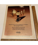 Vintage Print Ad Longines Wittnauer Watches Swiss Quartz Jeweler 1970s E... - $12.73