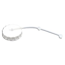 RV Camper Gravity Water Fill Cap/Strap Polar White PN 94243 - £5.82 GBP