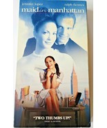 Maid In Manhattan 2003 VHS Movie VCR Tape Jennifer Lopez Ralph Fiennes P... - $6.92