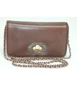 Aimee Kestenberg After Hours Women&#39;s Solid Leather Crossbody Bag Espresso - $62.93 CAD