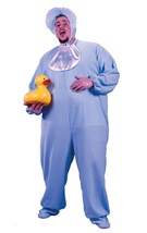 Men&#39;s Plus Size Blue PJ Jammies Adult Halloween Costume - £23.46 GBP