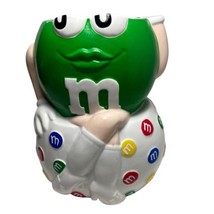 M &amp; M Green Gal Cookie Jar   I Melt For No One  2001 Benjamin Medwin Base Only - £11.07 GBP