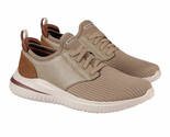 Skechers Men&#39;s Size 11 Delson Lace-up Sneaker Shoe, Taupe (Tan)  - $29.99