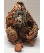 Ugly Handmade Ceramic 10&quot; Seated Monkey - $54.13 CAD