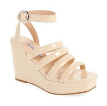 Charles David Collection Judy Wedges Womens Shoes, Size 7.5/Nude - $60.39