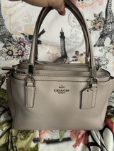 Coach Taupe Mini Christie Carryall $325 F34797 Nwot - £51.85 GBP