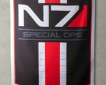 Mass Effect 1 2 3 Legendary Edition N7 Special Ops Team Banner Flag 3&#39;x4... - $28.01