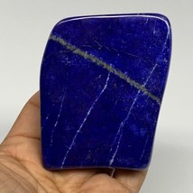 0.47 lbs, 3.2&quot;x2.6&quot;x0.6&quot;, Natural Freeform Lapis Lazuli from Afghanistan, B32952 - £54.48 GBP