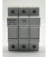 Bussmann CHCC3D 3-Pole Fuse Holder, 30A 600V  - $234.00 MXN