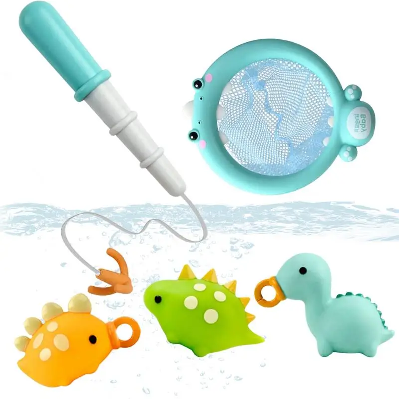 Mming fish bath toy bathtub toys for toddlers 1 3 floating bathtub toy with fishing rod thumb200