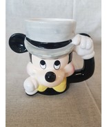 Disney Mickey Mouse in Top Hat Mug made in Japan, Vintage Mickey Mouse Cup - $385.85 MXN
