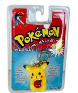 Pikachu Pokemon Key Chain 1999 Tiger vtg RARE apple keychain figure MOC ... - $296.95