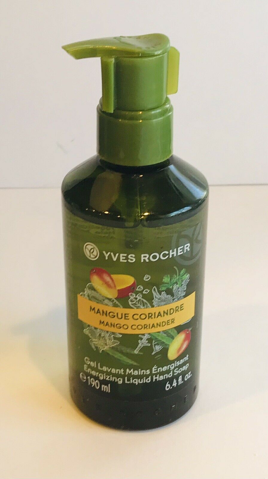 Mango Coriander Liquid Hand Soap  Yves Rocher  6.4 oz - $12.62