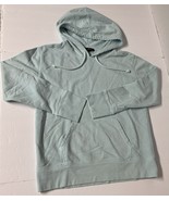 J Crew Hoodie Women’s Light Blue Small Garment Dyed Pullover - $439.31 MXN