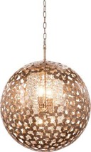 Chandelier Kalco Belladonna Casual Luxury Orb 6-Light Antique Silver Leaf - £5,730.58 GBP