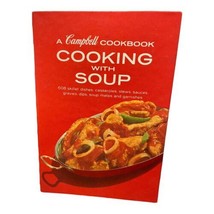 Campbells Cookbook Cooking With Soup 1972 Vintage Hardcover Wire-Bound Recipes - £3.84 GBP