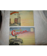 Vintage Souvenir Folders Booklet Greenville Columbia - £12.85 GBP