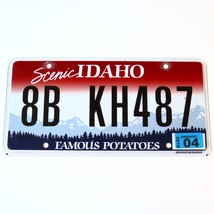 2019 United States Idaho Bonneville County Passenger License Plate 8B KH487 - $225.96 MXN
