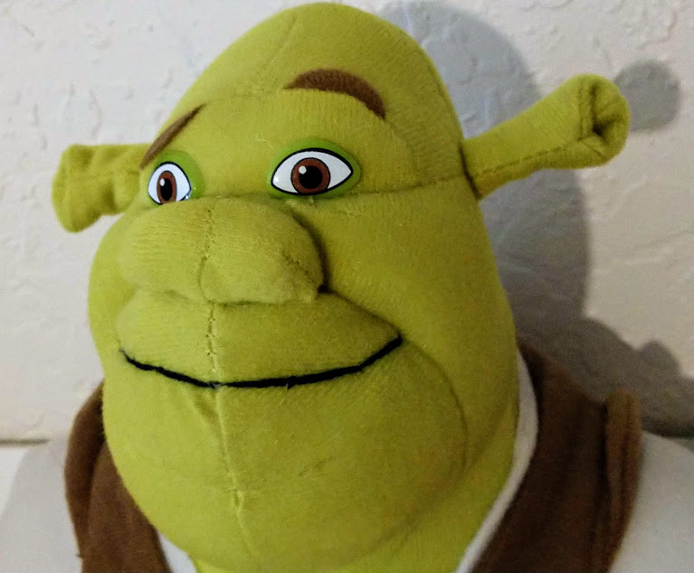 Plush Shrek the Halls with this Shrek 13" Plush Stuffed Toy NEW - $39.99