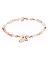 Fossil Georgia Moonstone Bracelet For Women Nude | Beige | Gift Box - $50.41 CAD